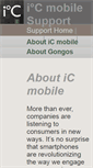 Mobile Screenshot of icmobile.gongos.com